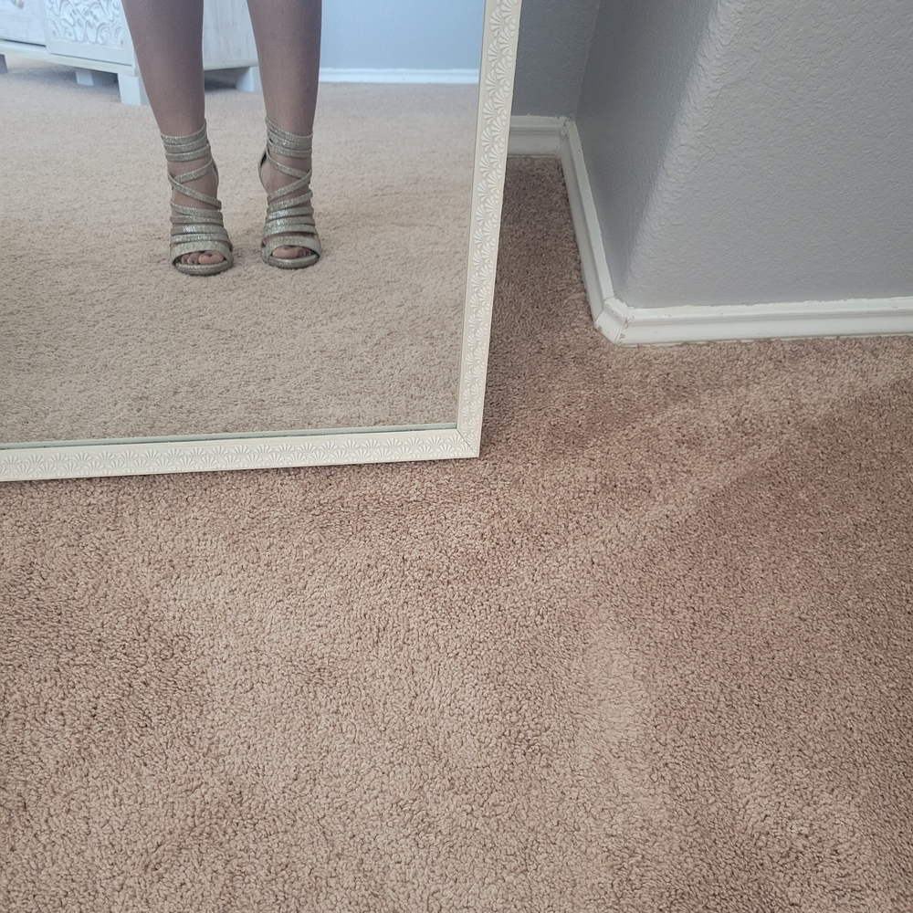 Jessica Simpson Metallic Strappy Heels, Never Wear